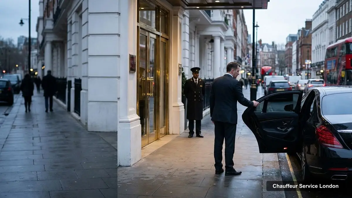 Chauffeur Service London with a private driver