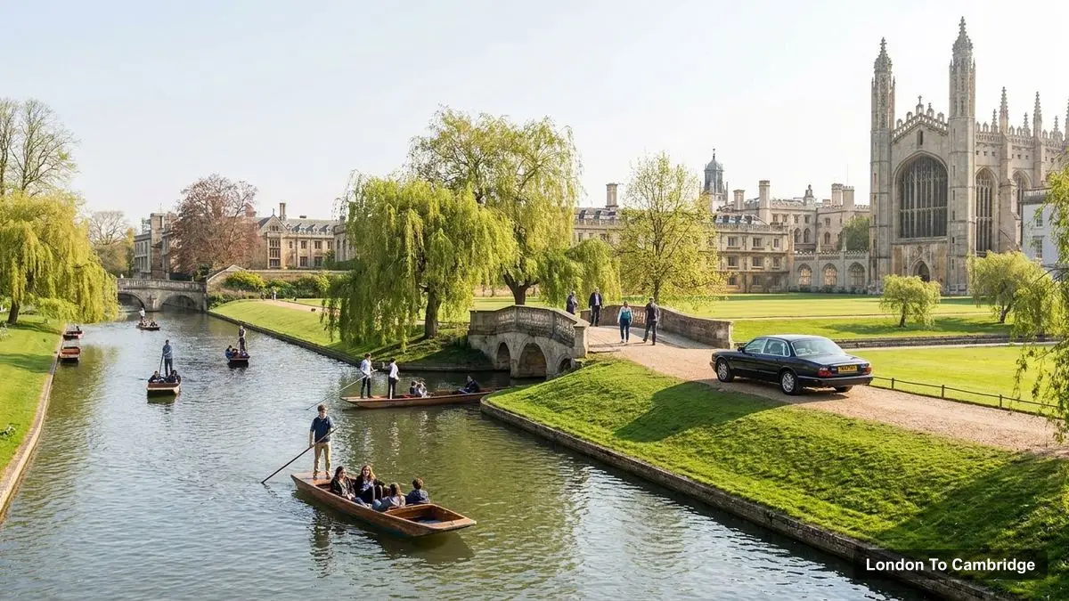 London To Cambridge with a private driver