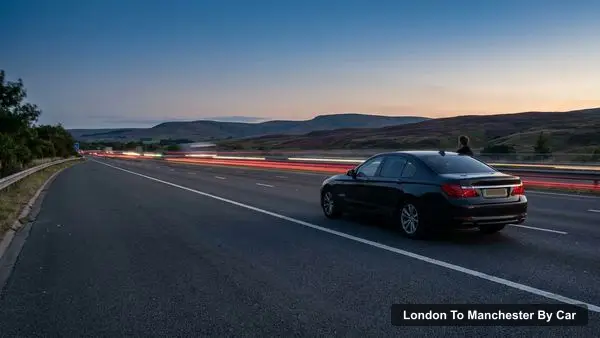 London To Manchester By Car with a private driver
