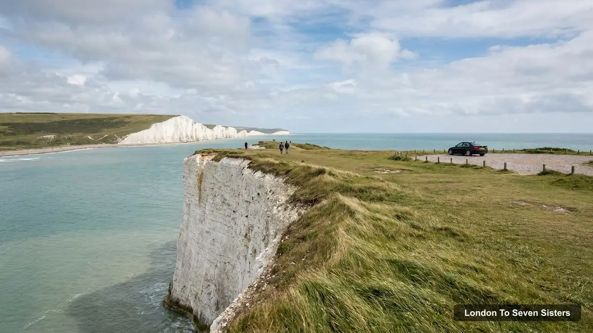 London To Seven Sisters with a private driver