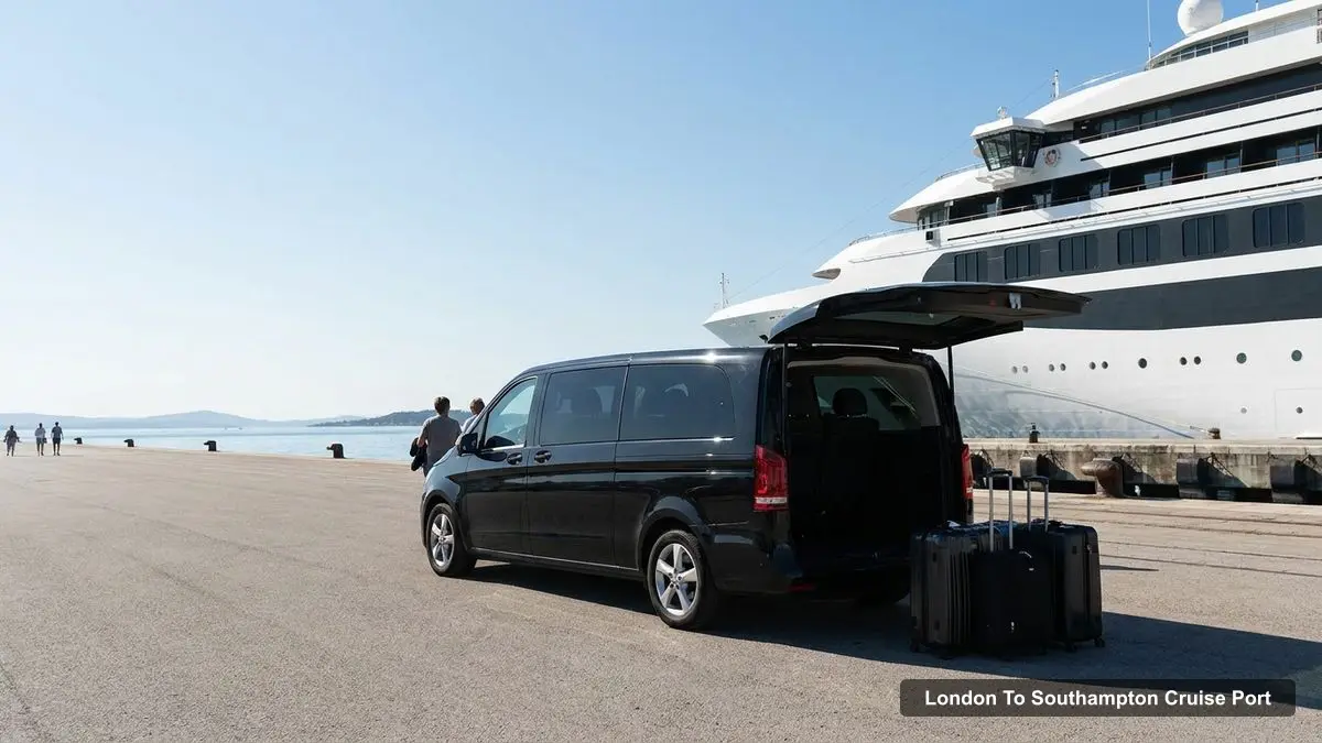 London To Southampton Cruise Port with a private driver
